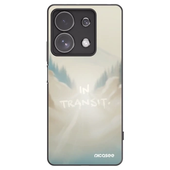 Picasee Μαύρη θήκη σιλικόνης για Xiaomi Redmi Note 13 Pro 4G - IN TRANSIT