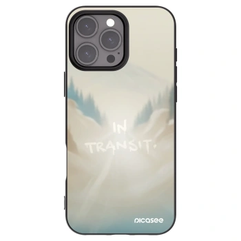 Picasee Μαύρη θήκη σιλικόνης για Apple iPhone 16 Pro Max - IN TRANSIT