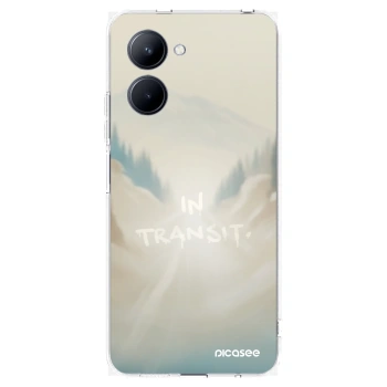 Picasee διαφανής θήκη σιλικόνης Realme C33 (2023) - IN TRANSIT