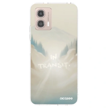 Picasee διαφανής θήκη σιλικόνης Motorola Moto G53 5G - IN TRANSIT