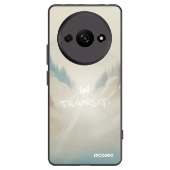 Picasee Μαύρη θήκη σιλικόνης για Xiaomi Redmi A3 - IN TRANSIT