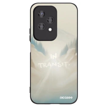 Picasee Μαύρη θήκη σιλικόνης για Honor 200 Lite - IN TRANSIT