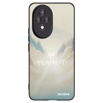 Picasee Μαύρη θήκη σιλικόνης για Honor 200 Pro 5G - IN TRANSIT