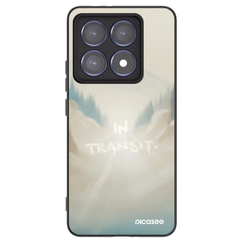 Picasee Μαύρη θήκη σιλικόνης για Xiaomi 14T Pro - IN TRANSIT