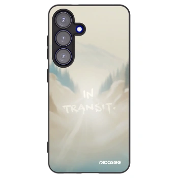 Picasee Μαύρη θήκη σιλικόνης για Samsung Galaxy S25 5G - IN TRANSIT
