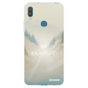 Picasee διαφανής θήκη σιλικόνης Huawei Y7 2019 - IN TRANSIT