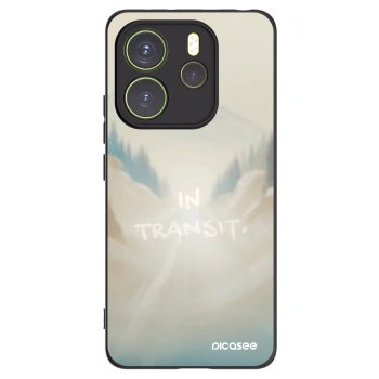Picasee Μαύρη θήκη σιλικόνης για Xiaomi Redmi Note 14 4G - IN TRANSIT