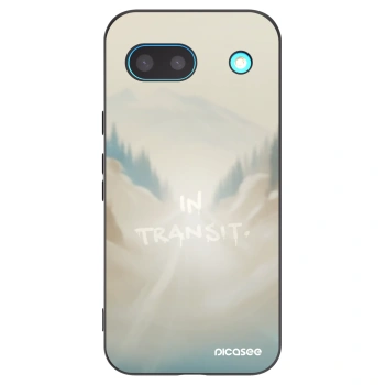 Picasee Μαύρη θήκη σιλικόνης για Google Pixel 8a - IN TRANSIT