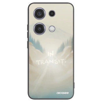 Picasee Μαύρη θήκη σιλικόνης για Xiaomi Redmi Note 14S - IN TRANSIT