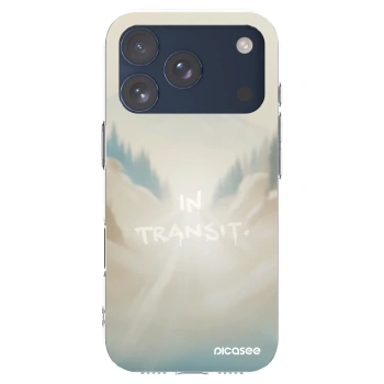 Picasee διαφανής θήκη σιλικόνης Apple iPhone 17 Pro - IN TRANSIT