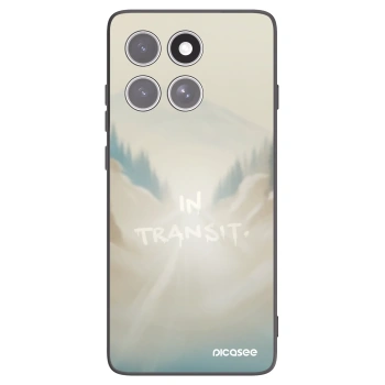 Picasee Μαύρη θήκη σιλικόνης για Motorola Edge 60 Fusion - IN TRANSIT