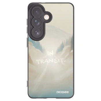 Picasee Μαύρη θήκη σιλικόνης για Samsung Galaxy S26 - IN TRANSIT