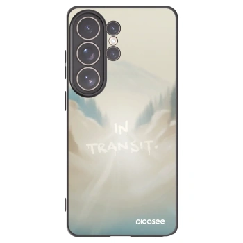 Picasee Μαύρη θήκη σιλικόνης για Samsung Galaxy S26 Ultra - IN TRANSIT