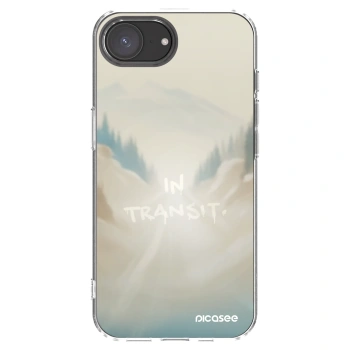 Picasee διαφανής θήκη σιλικόνης Apple iPhone 17e - IN TRANSIT