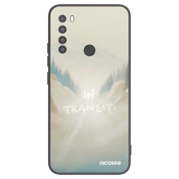 Picasee Μαύρη θήκη σιλικόνης για Xiaomi Redmi Note 8 - IN TRANSIT