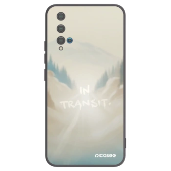 Picasee Μαύρη θήκη σιλικόνης για Huawei Nova 5T - IN TRANSIT