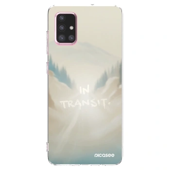 Picasee διαφανής θήκη σιλικόνης Samsung Galaxy A71 A715F - IN TRANSIT