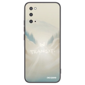 Picasee Μαύρη θήκη σιλικόνης για Samsung Galaxy S20 G980F - IN TRANSIT