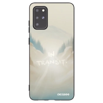 Picasee Μαύρη θήκη σιλικόνης για Samsung Galaxy S20+ G985F - IN TRANSIT
