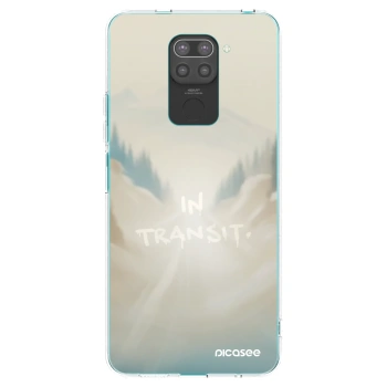 Picasee Μαύρη θήκη σιλικόνης για Xiaomi Redmi Note 9 - IN TRANSIT