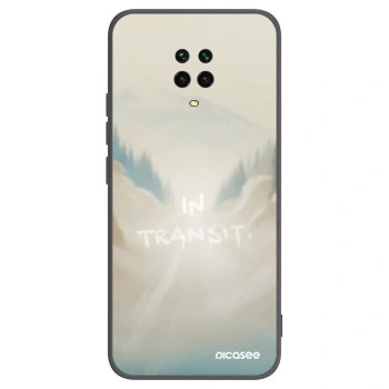 Picasee Μαύρη θήκη σιλικόνης για Xiaomi Redmi Note 9S - IN TRANSIT