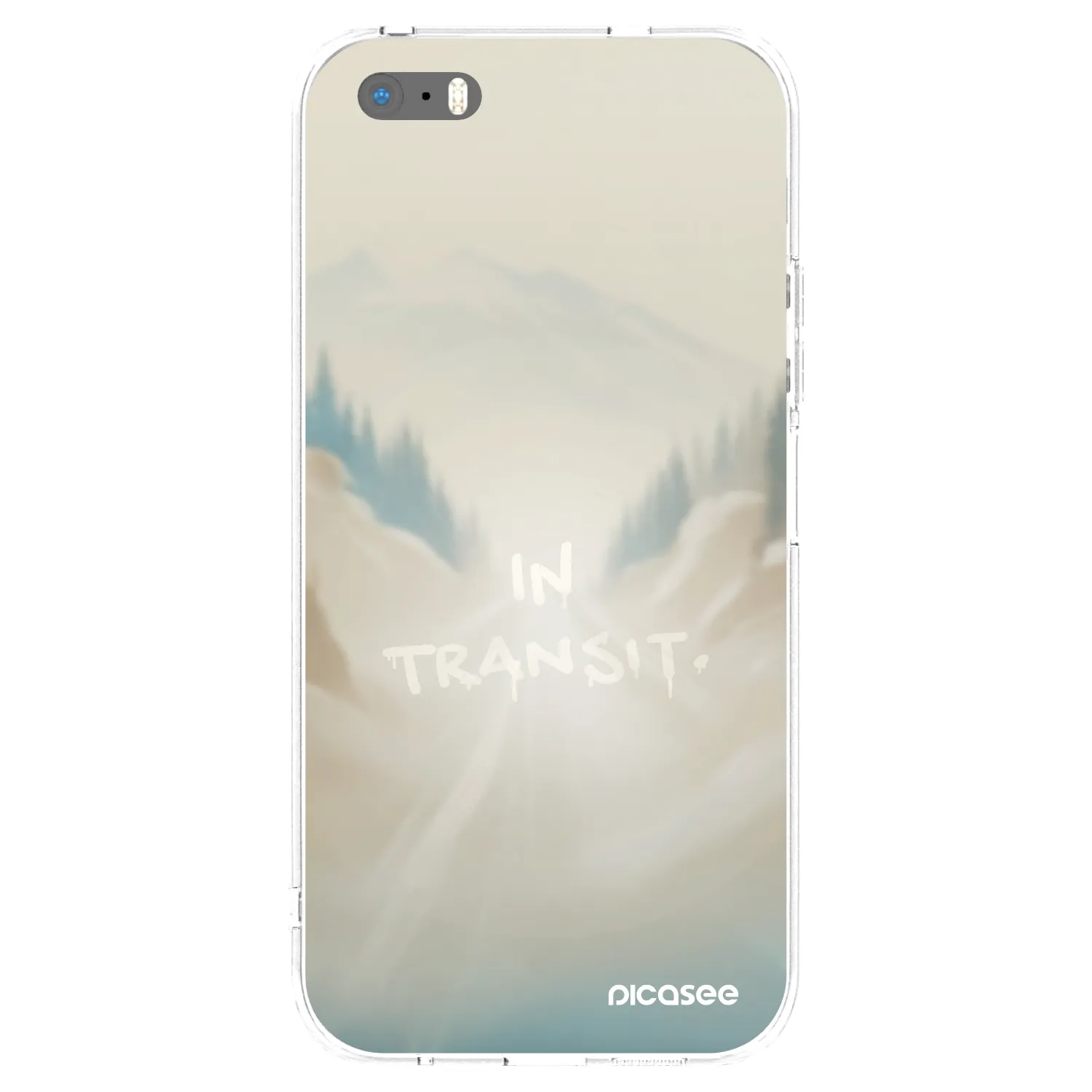 Picasee διαφανής θήκη σιλικόνης Apple iPhone 6 Plus/6S Plus - IN TRANSIT