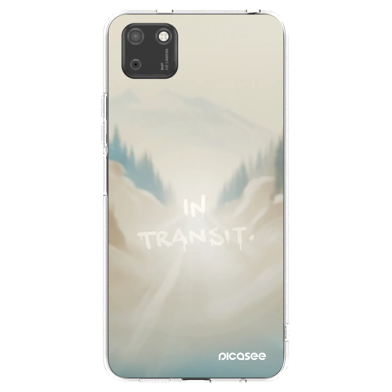 Picasee διαφανής θήκη σιλικόνης Huawei Y5P - IN TRANSIT