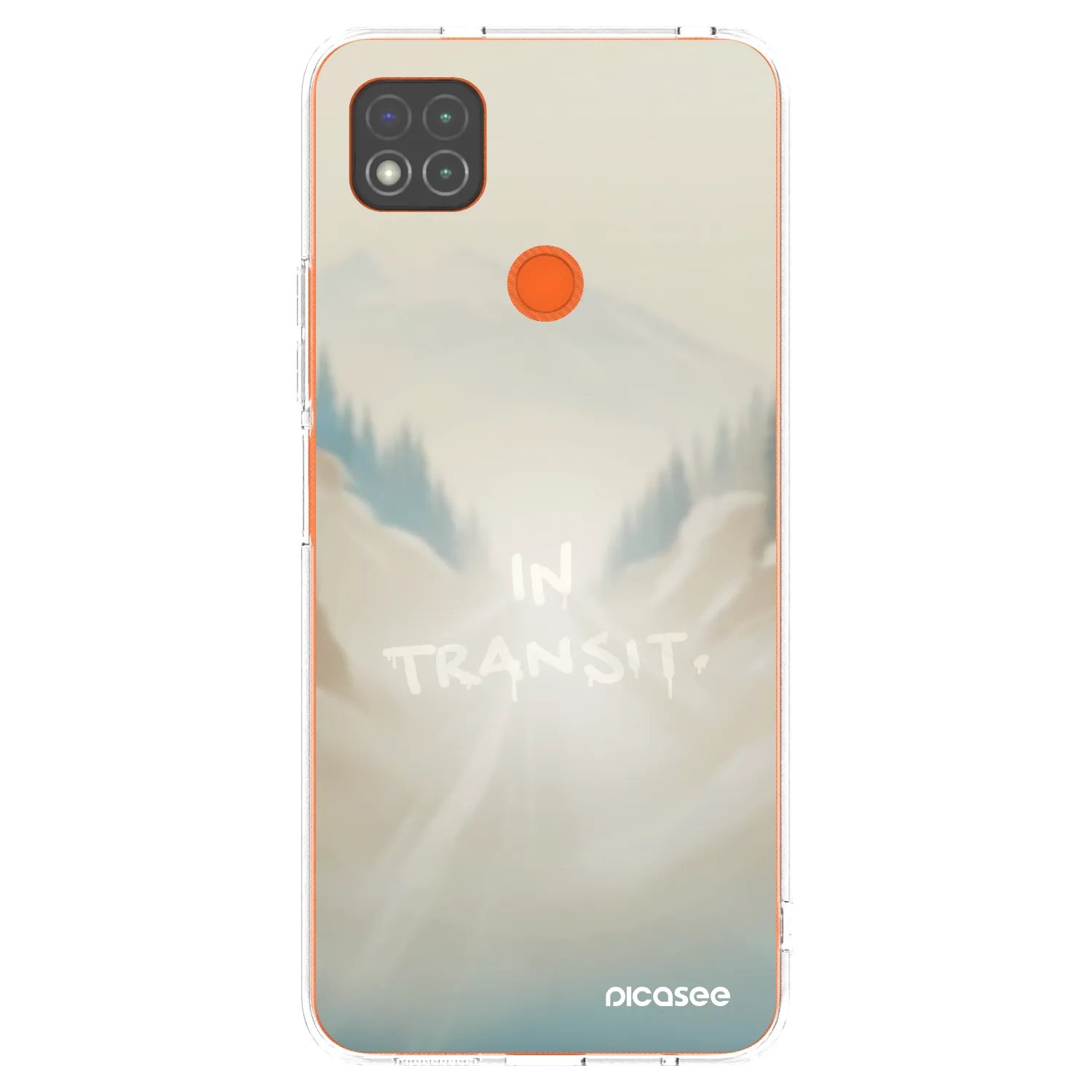 Picasee διαφανής θήκη σιλικόνης Xiaomi Redmi 9C - IN TRANSIT
