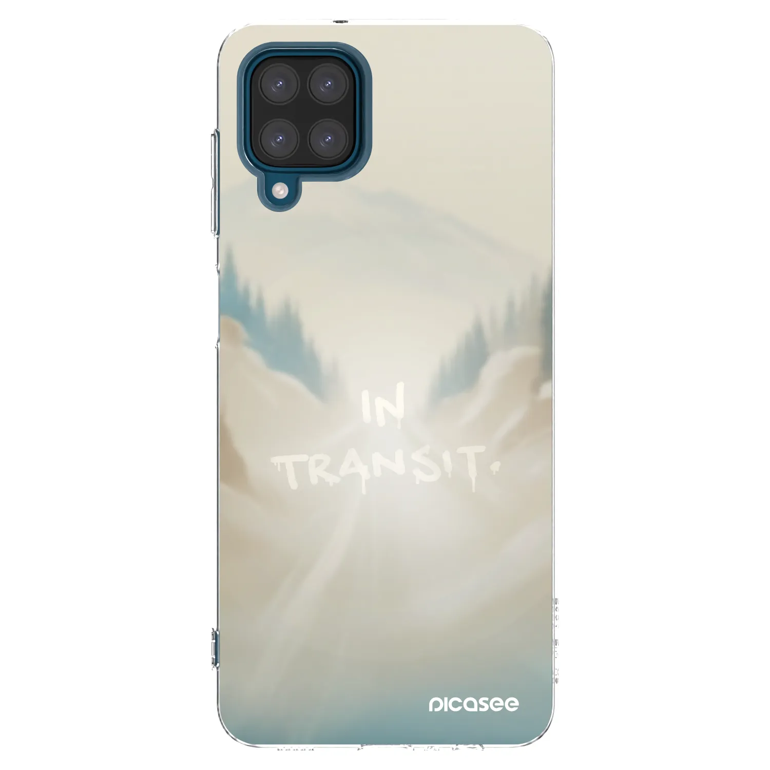 Picasee διαφανής θήκη σιλικόνης Samsung Galaxy A12 A125F - IN TRANSIT