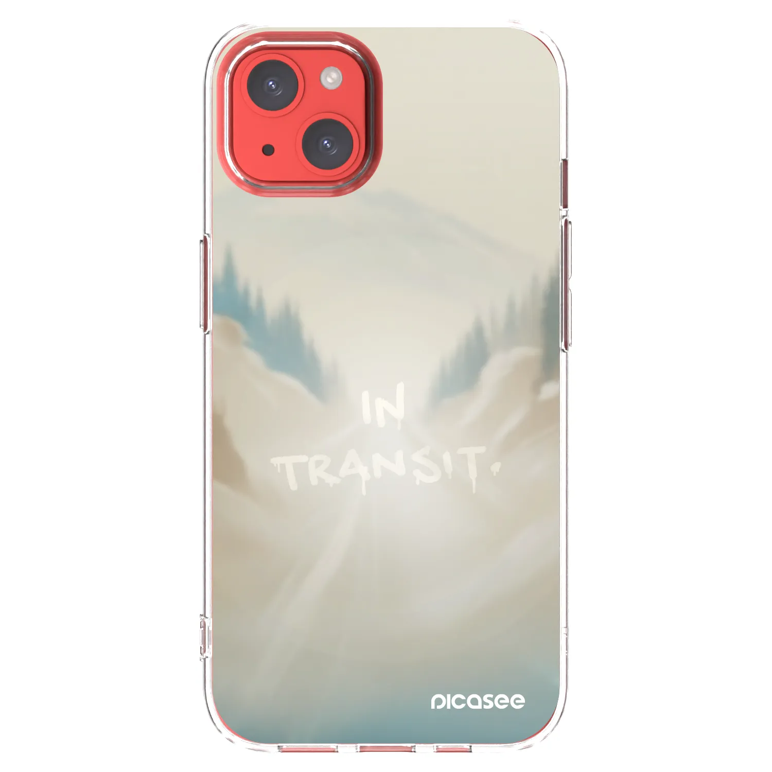 Picasee διαφανής θήκη σιλικόνης Apple iPhone 13 - IN TRANSIT