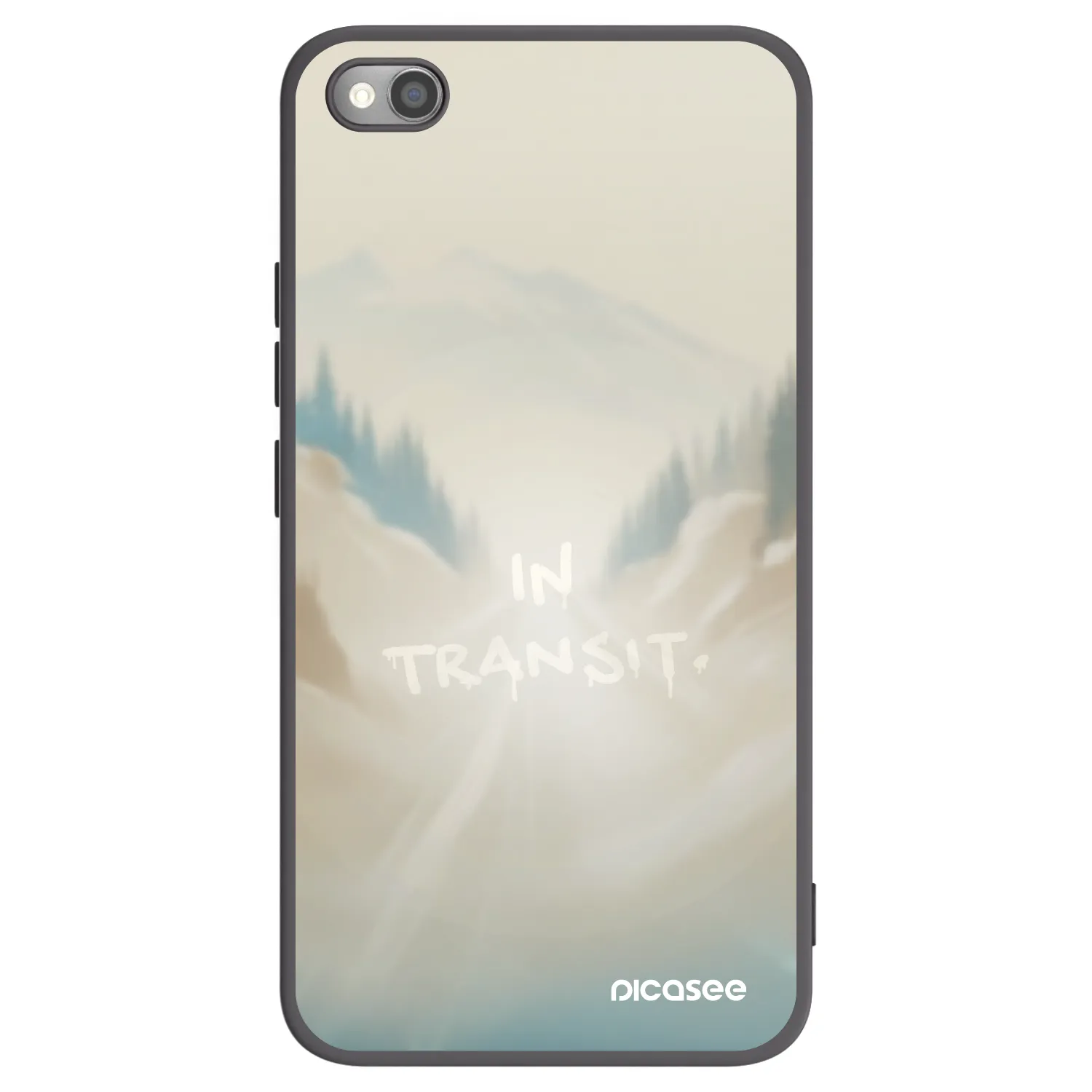 Picasee Μαύρη θήκη σιλικόνης για Xiaomi Mi Note 10 (Pro) - IN TRANSIT