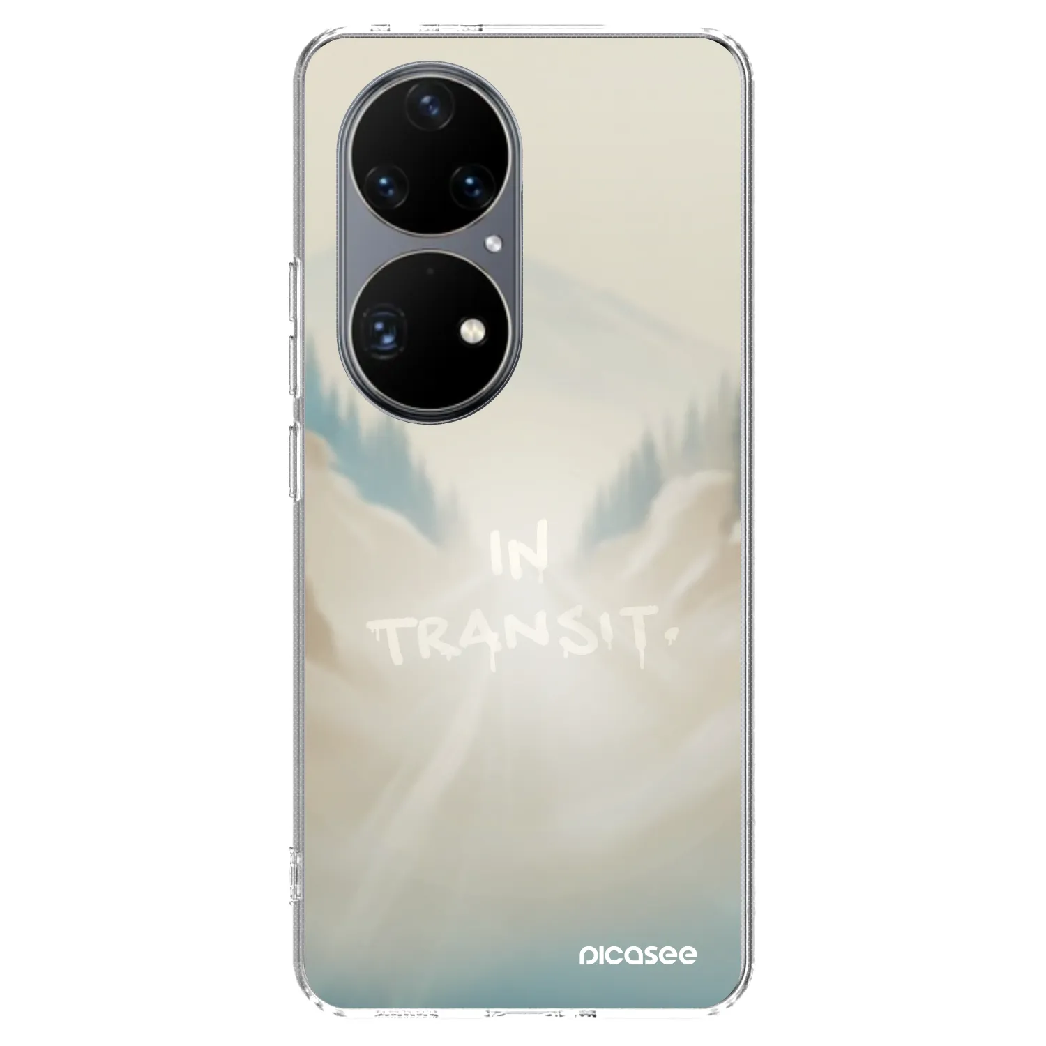 Picasee διαφανής θήκη σιλικόνης Huawei P50 - IN TRANSIT