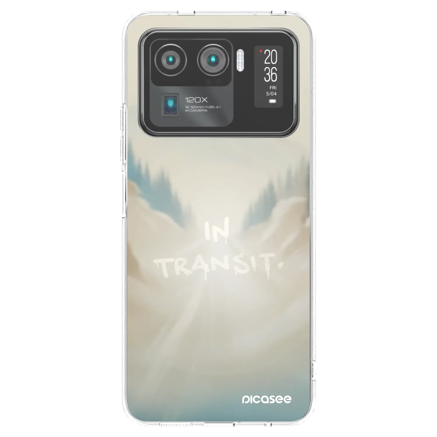 Picasee διαφανής θήκη σιλικόνης Xiaomi Mi 11 Ultra - IN TRANSIT