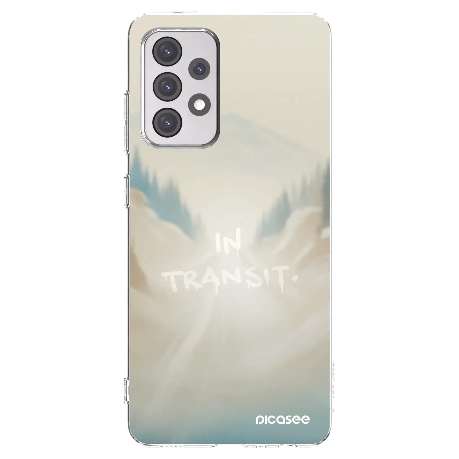 Picasee διαφανής θήκη σιλικόνης Samsung Galaxy A52s 5G A528B - IN TRANSIT