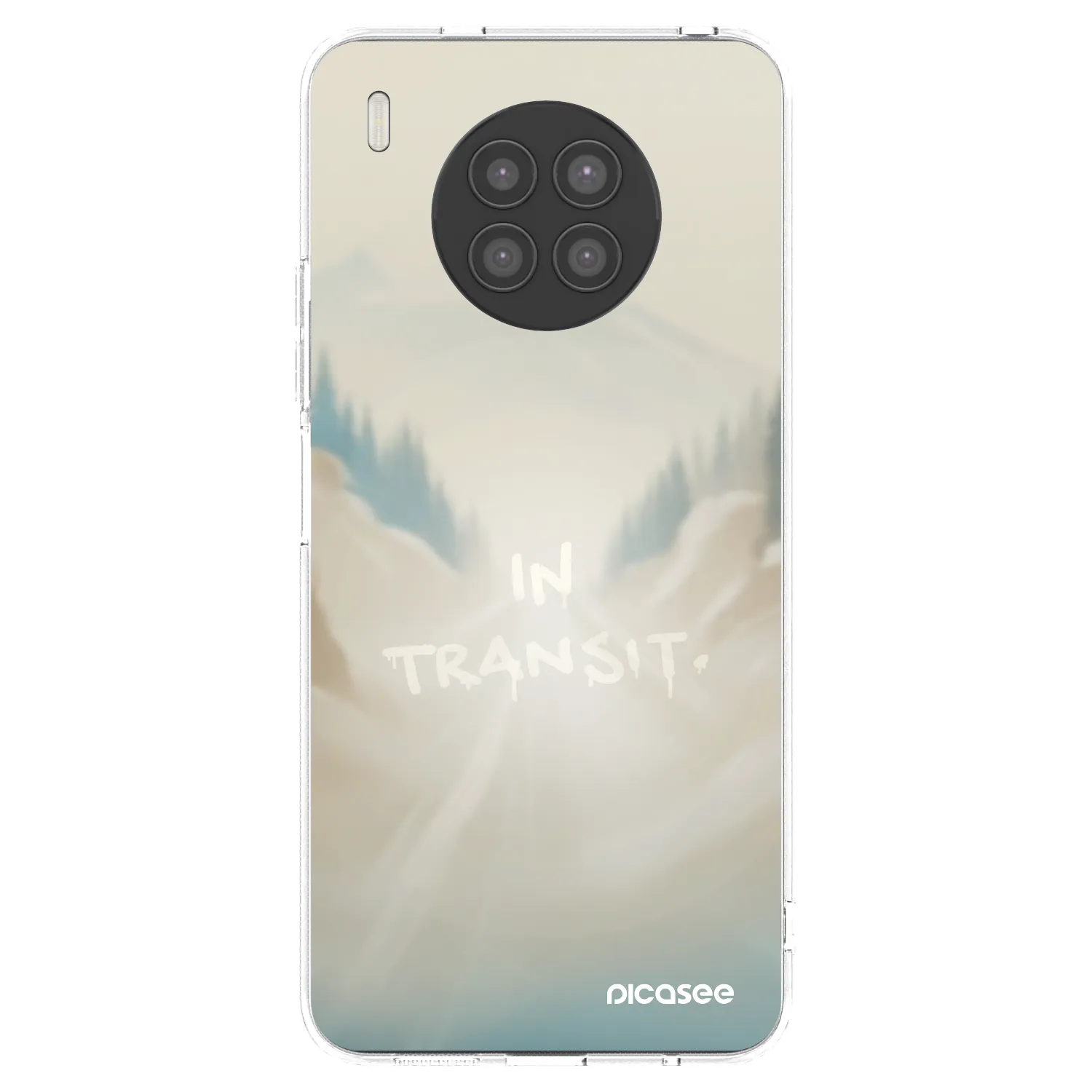 Picasee διαφανής θήκη σιλικόνης Huawei Nova 8i - IN TRANSIT