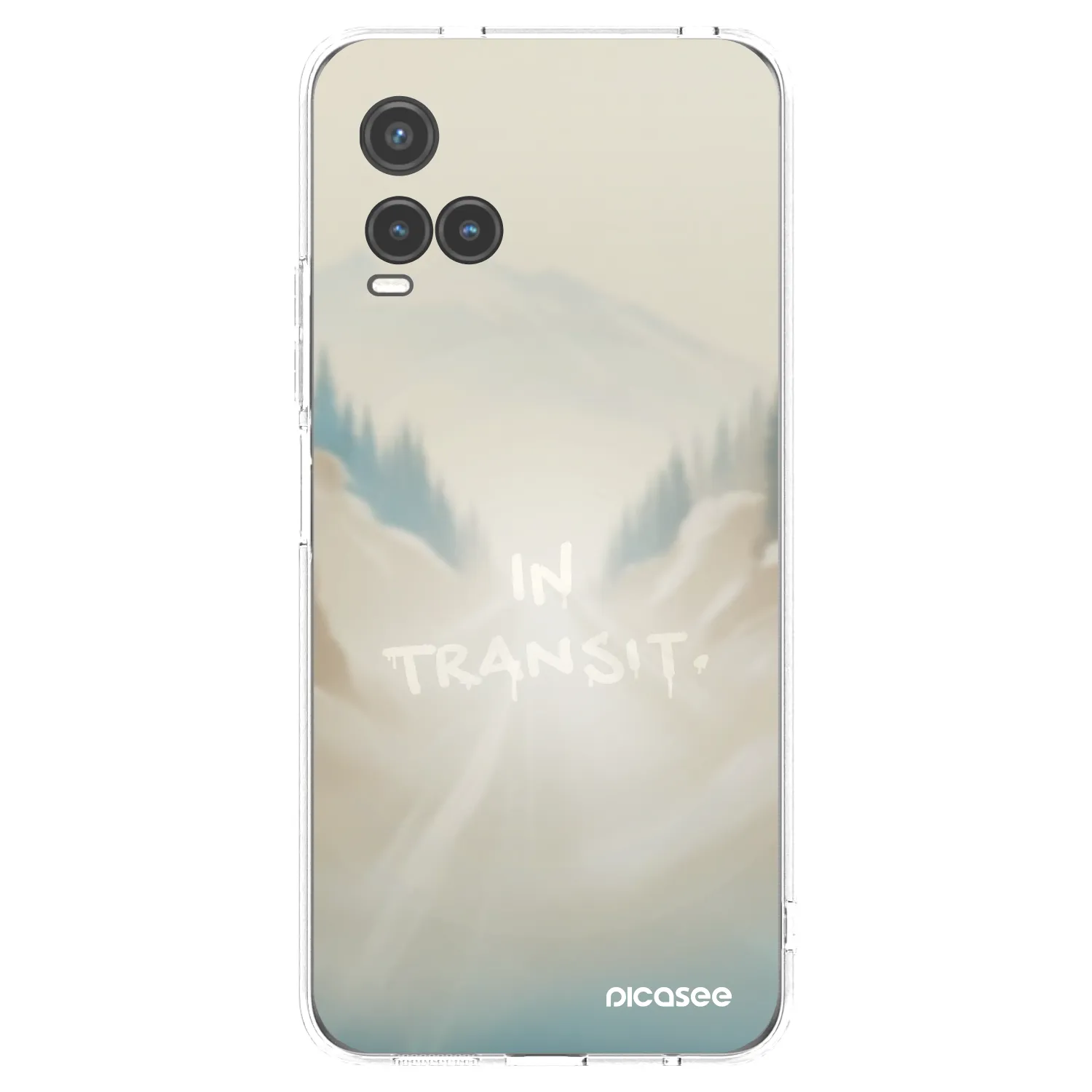 Picasee διαφανής θήκη σιλικόνης Vivo Y33s - IN TRANSIT