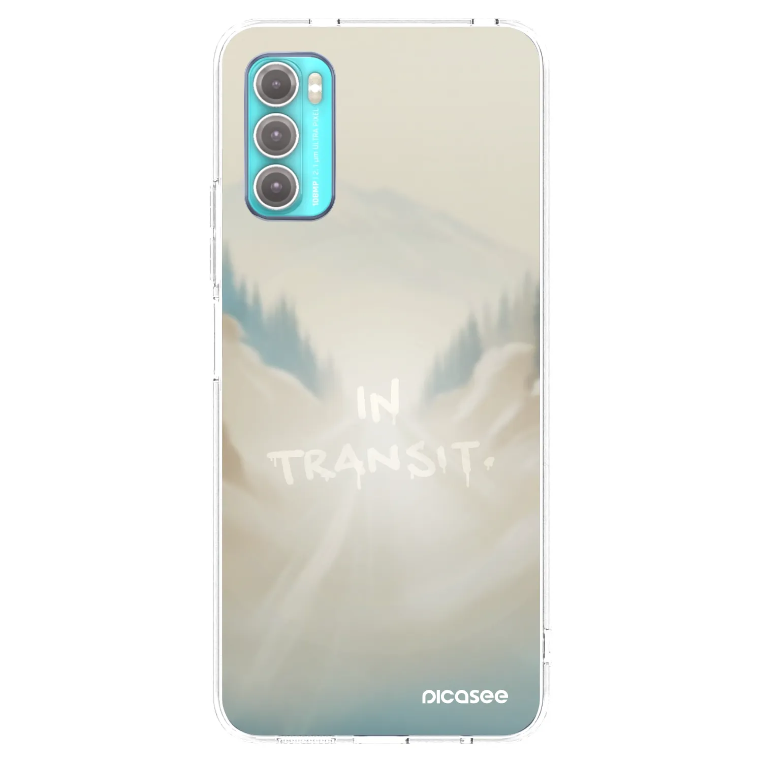 Picasee διαφανής θήκη σιλικόνης Motorola Moto G60 - IN TRANSIT