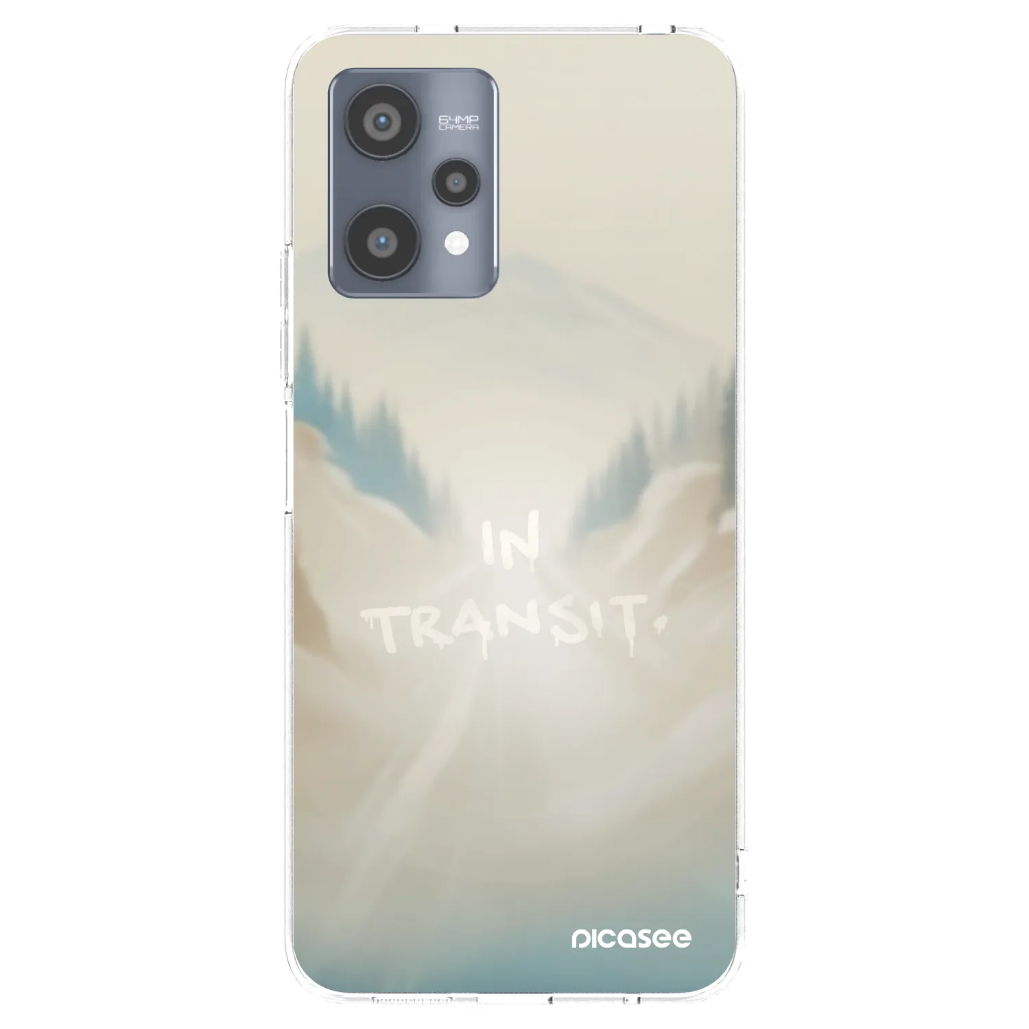 Picasee διαφανής θήκη σιλικόνης Realme 9 Pro 5G - IN TRANSIT
