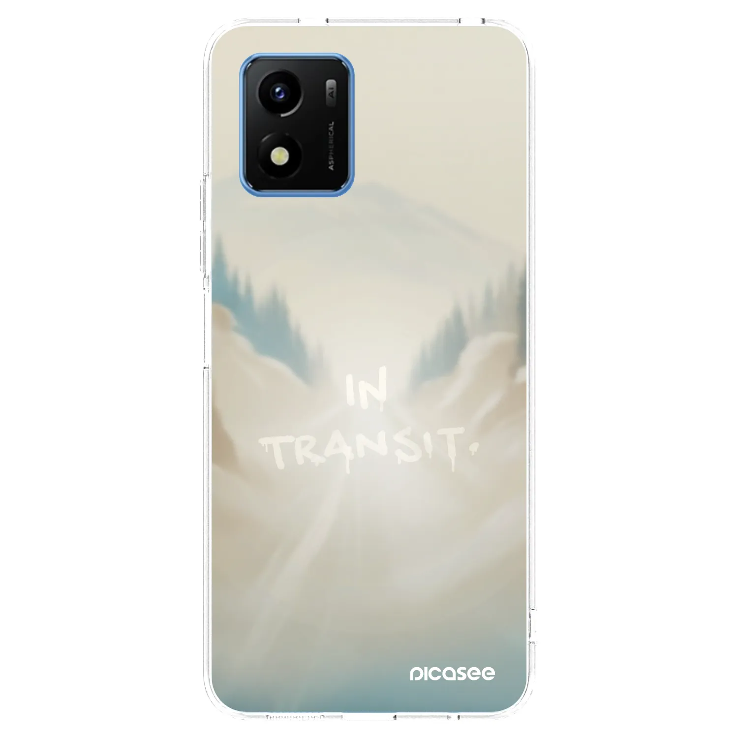 Picasee διαφανής θήκη σιλικόνης Vivo Y01 - IN TRANSIT