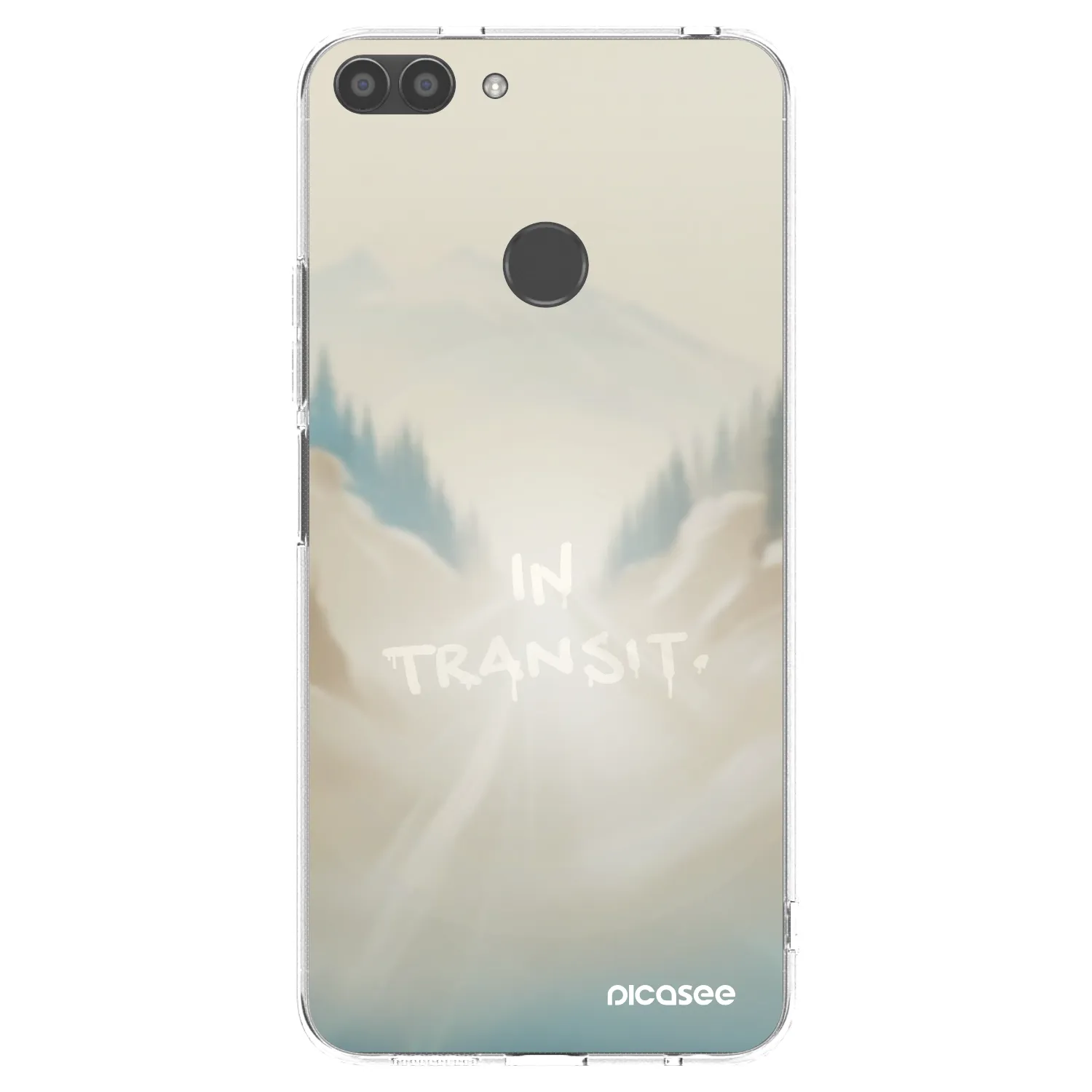 Picasee διαφανής θήκη σιλικόνης Huawei P Smart - IN TRANSIT