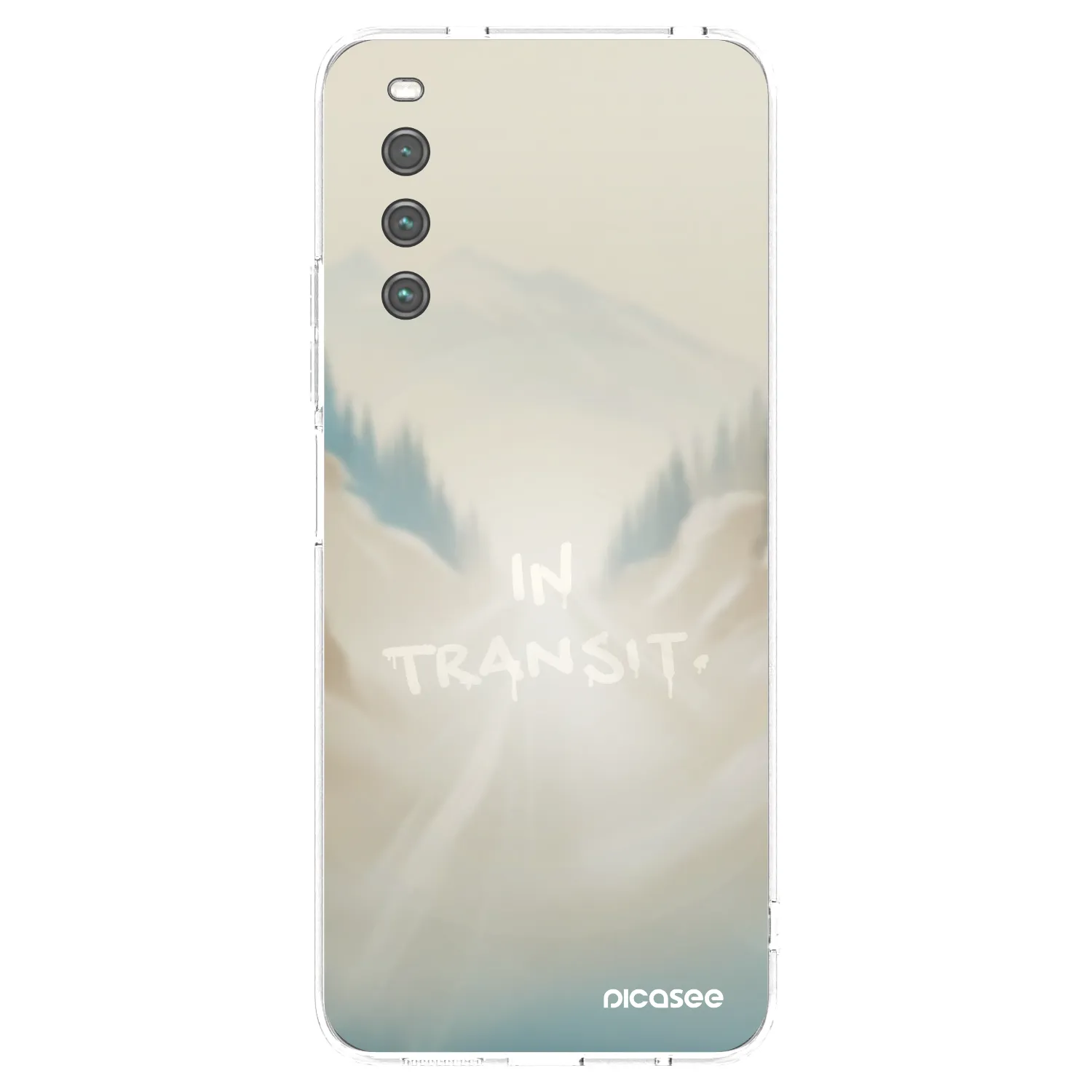 Picasee διαφανής θήκη σιλικόνης Sony Xperia 10 IV 5G - IN TRANSIT