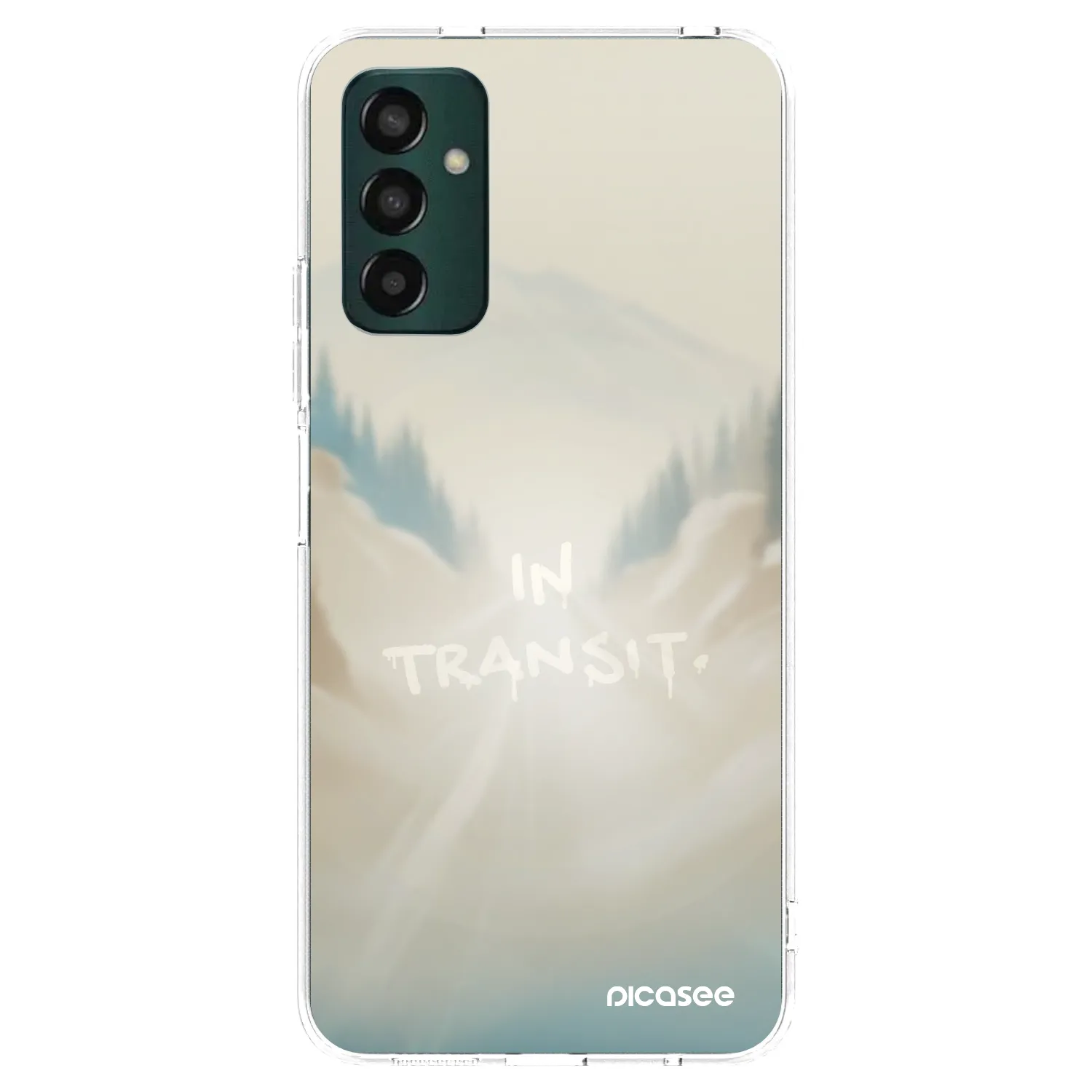 Picasee διαφανής θήκη σιλικόνης Samsung Galaxy M23 5G - IN TRANSIT