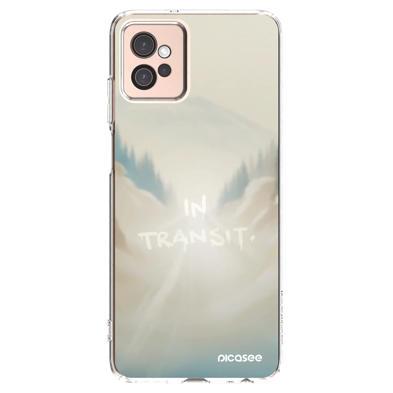 Picasee διαφανής θήκη σιλικόνης Motorola Moto G32 - IN TRANSIT