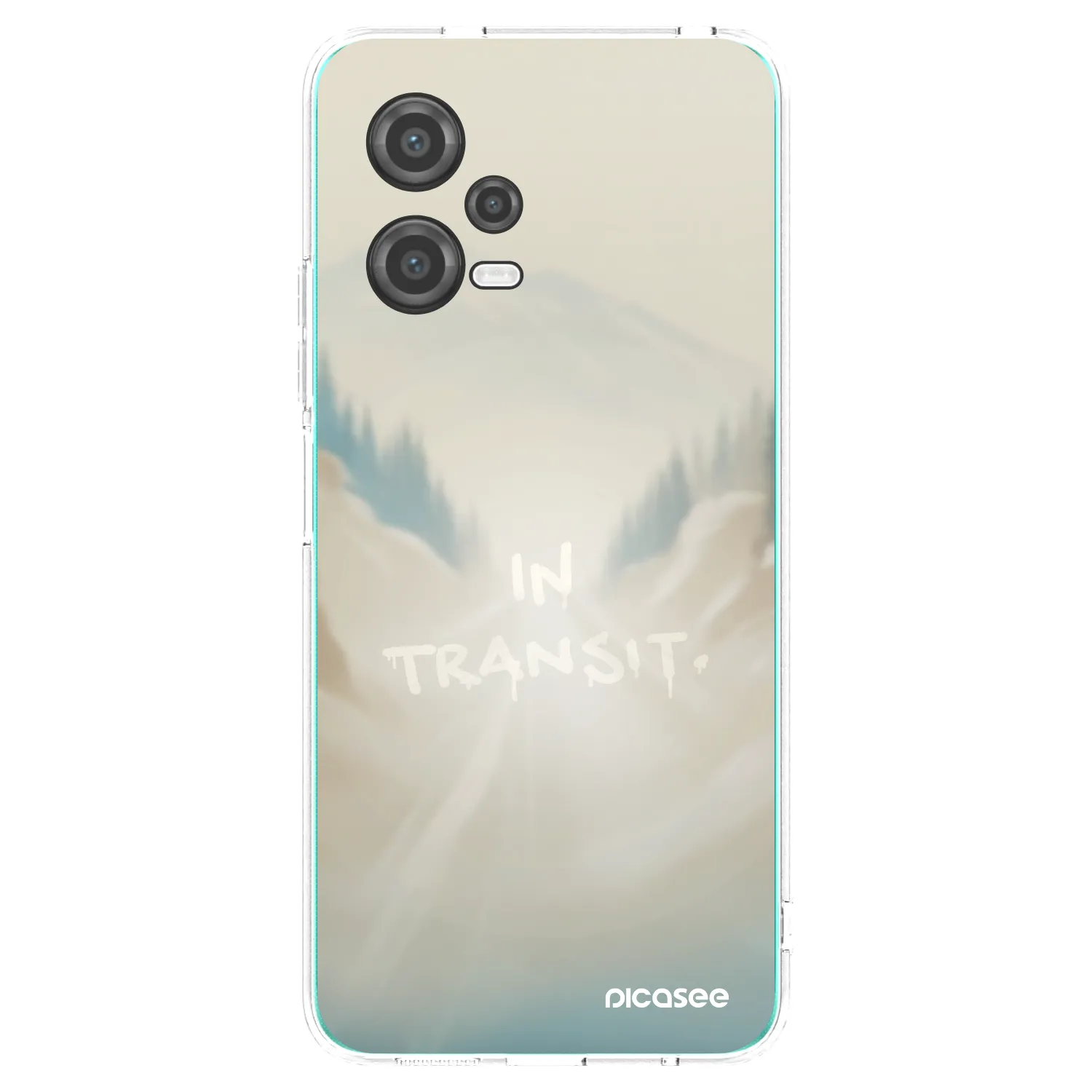 Picasee διαφανής θήκη σιλικόνης Xiaomi Poco X5 - IN TRANSIT