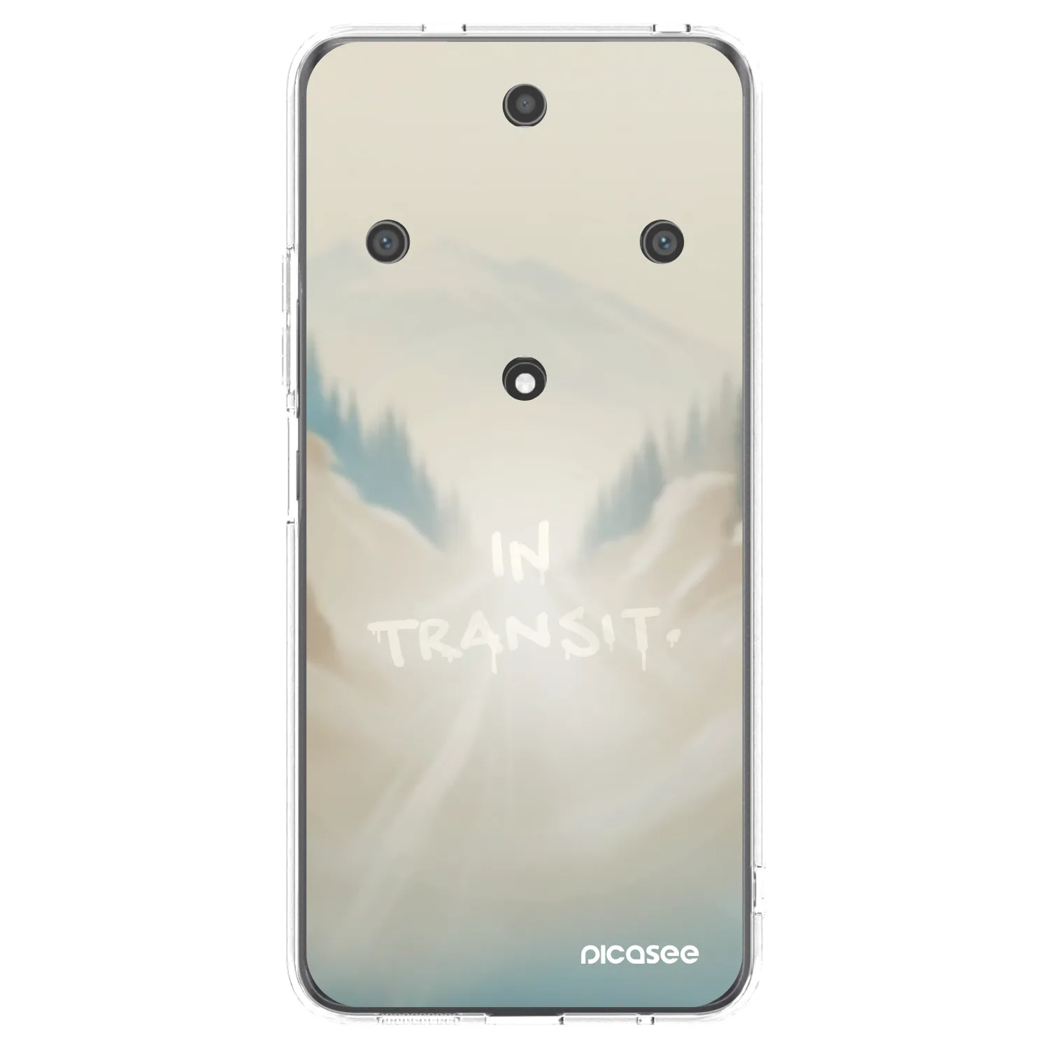 Picasee διαφανής θήκη σιλικόνης Honor Magic5 Lite 5G - IN TRANSIT