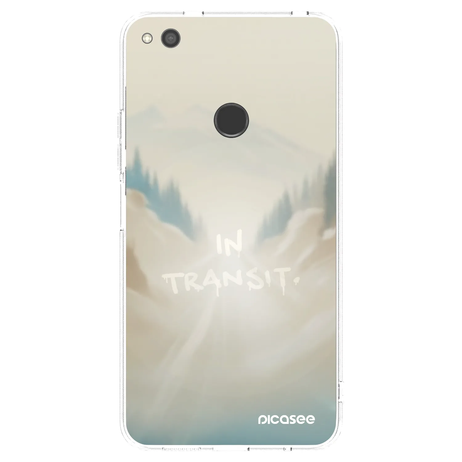 Picasee διαφανής θήκη σιλικόνης Huawei P9 Lite 2017 - IN TRANSIT