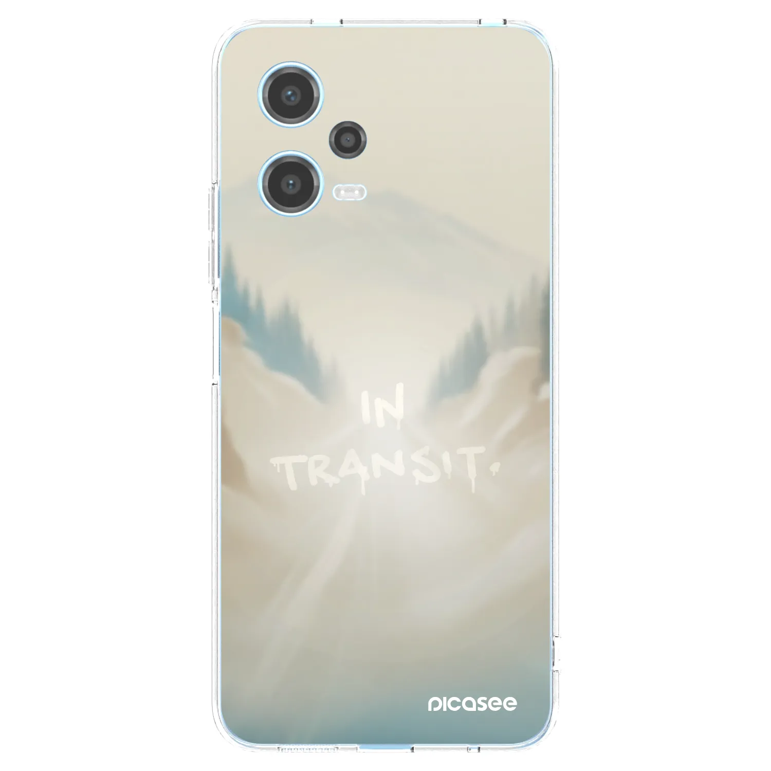 Picasee διαφανής θήκη σιλικόνης Xiaomi Redmi Note 12 5G - IN TRANSIT