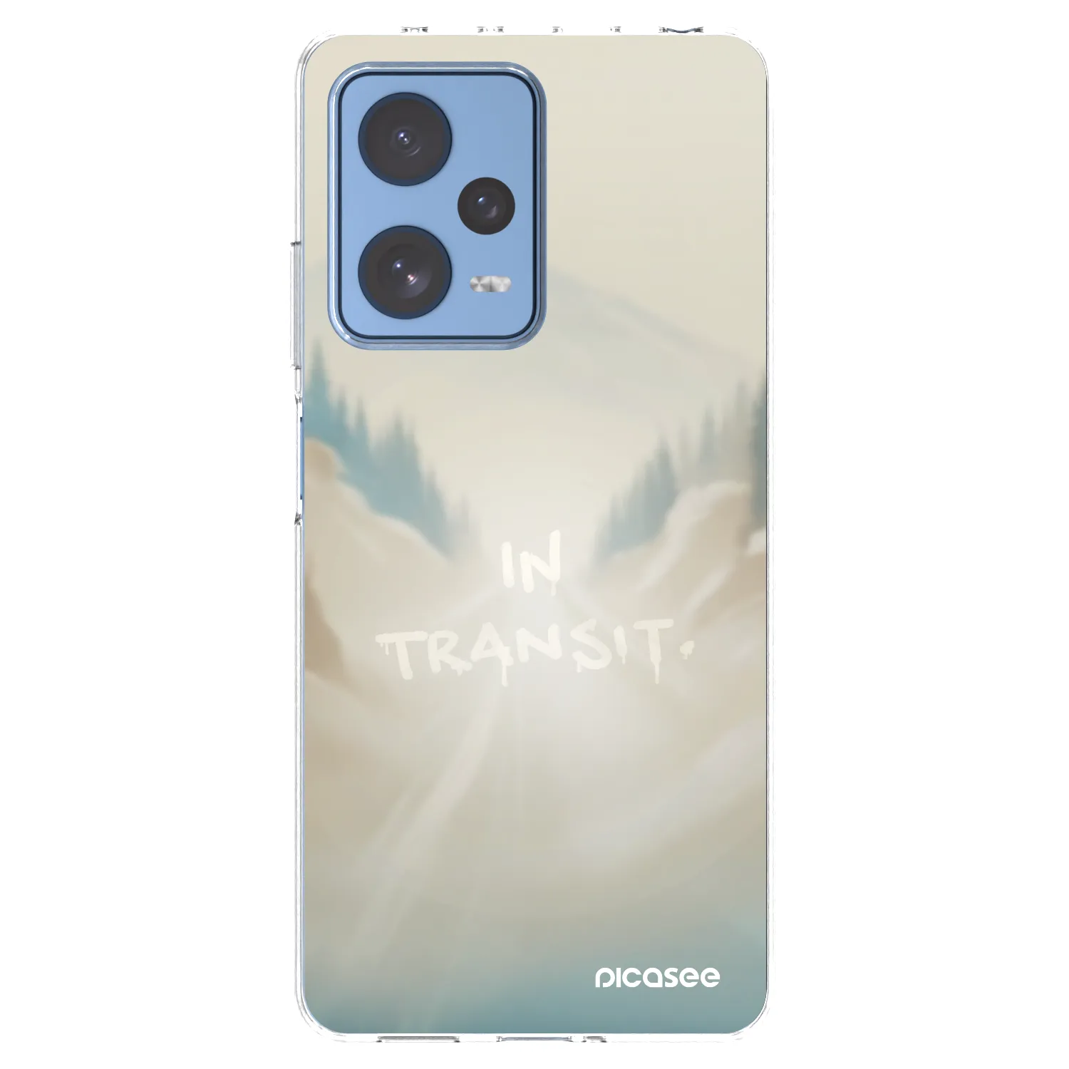 Picasee διαφανής θήκη σιλικόνης Xiaomi Redmi Note 12 Pro 5G - IN TRANSIT