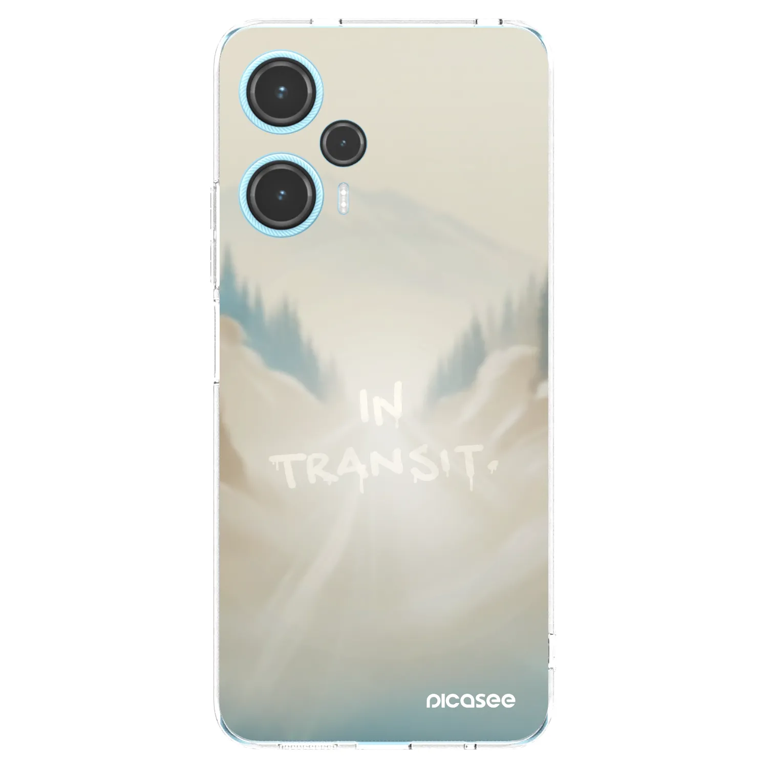 Picasee διαφανής θήκη σιλικόνης Xiaomi Poco F5 - IN TRANSIT