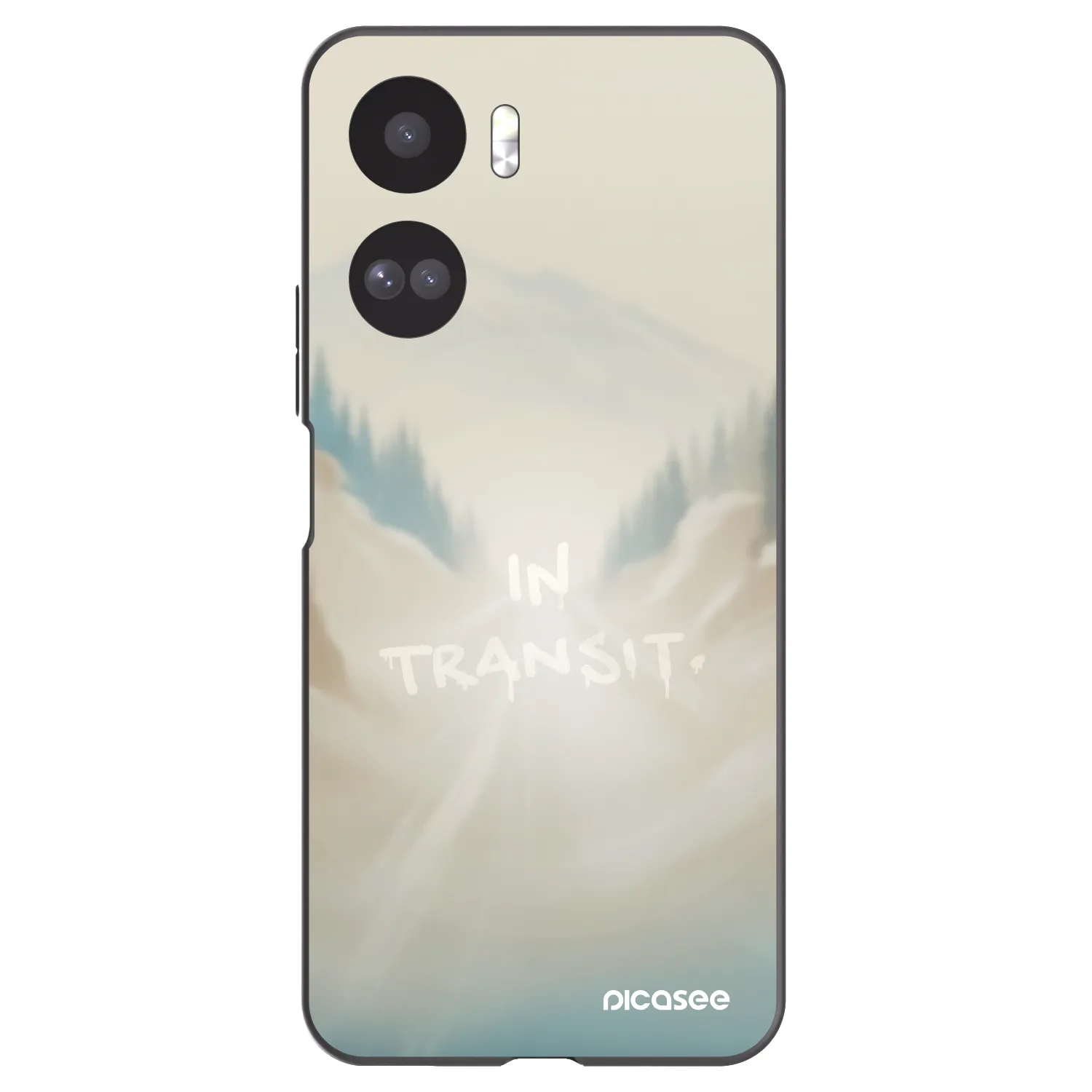 Picasee Μαύρη θήκη σιλικόνης για Honor 90 Lite 5G - IN TRANSIT